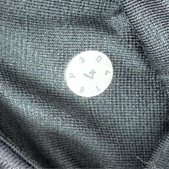 Lululemon Leggings Women Size 4 Black Mesh Panel Cropped Pilates Yoga Gym Active - Picture 9 of 13